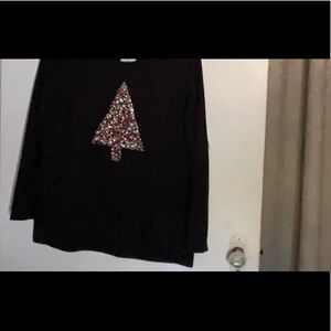 STYLE & CO Size XS Pretty Christmas Shirt